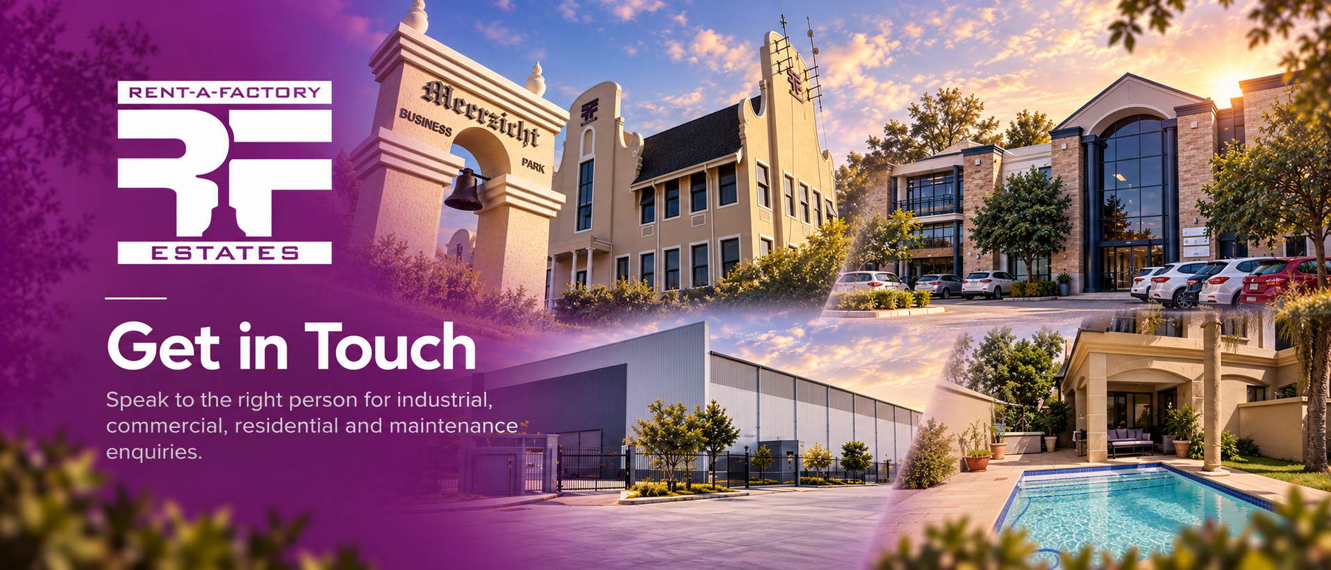 Contact Rent A Factory Estates